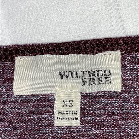 Wilfred Free Aritzia Purple Space Dye Cober Dress - Picture 5 of 8